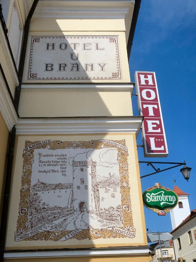 Hotel U Brany Uherský Brod Dış mekan fotoğraf